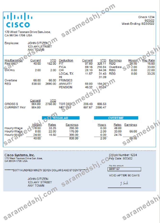 USA Cisco Systems, Inc. hardware company